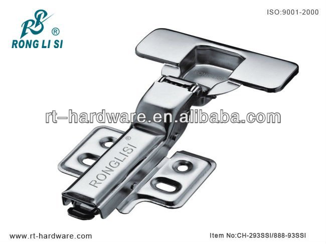 stainless steel hinge35mm cup clip-on stainless steel hinge