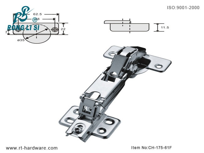 Hydraulic conceal hinge(For alu. door))